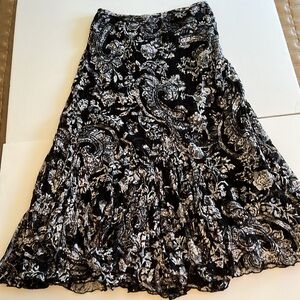 Alberto Makali Elegant Black and White Women's Skirt NWOT Size 2